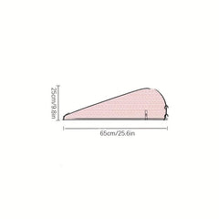 Microfiber Hair Towel Soft Hair Drying Cap Solid Hair Towel