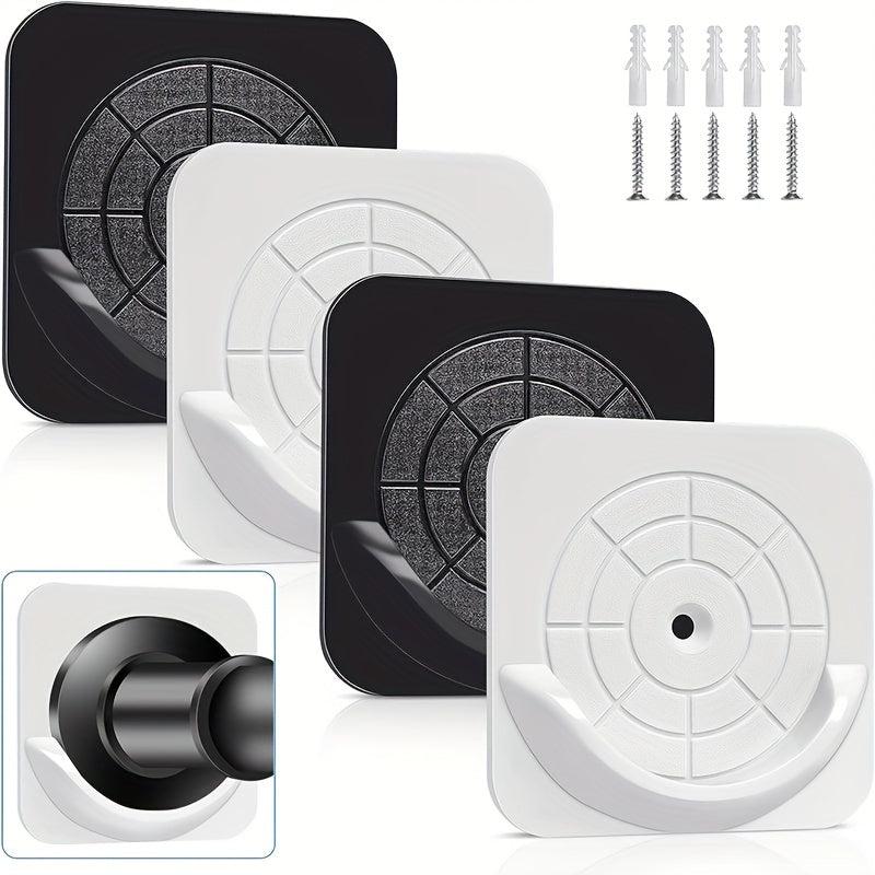 Non Punching Shower Curtain Rod Holder Self Adhesive Mounting Bracket