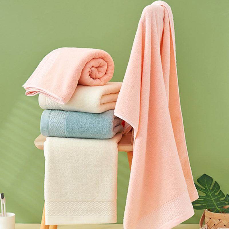 Soft Absorbent Bath Towel for Home Gym 27x55in