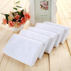 Disposable Soft Cotton Washcloth Towel 11.02x11.02in