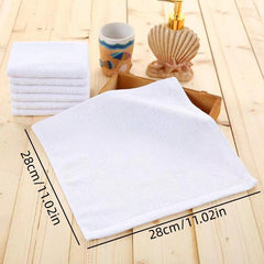 Disposable Soft Cotton Washcloth Towel 11.02x11.02in