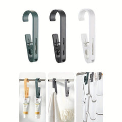 Bathroom Hook Curtain Clothes Clips Multifunctional Clip