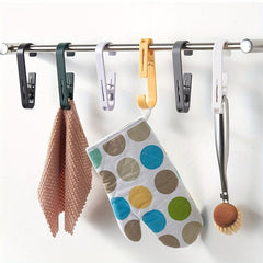 Bathroom Hook Curtain Clothes Clips Multifunctional Clip