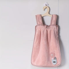 Soft Coral Velvet Hand Wipe Rag Towel Absorbent Soft Towel