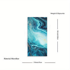 Marble Sandproof Beach Towels Fast Dry Beach Accessories