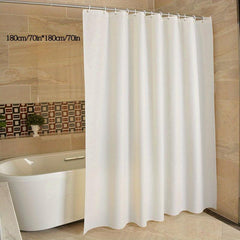 Waterproof Fabric Shower Curtain with Grommet Hooks