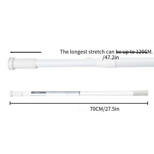 1pc Telescopic Curtain Rod Multifunctional Shower Curtain Rod