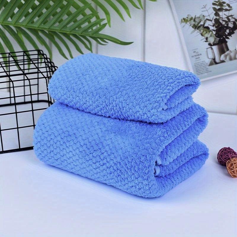 Soft Towel Set Quick Drying Absorbent Towels For Bathroom