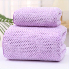 Soft Towel Set Quick Drying Absorbent Towels For Bathroom