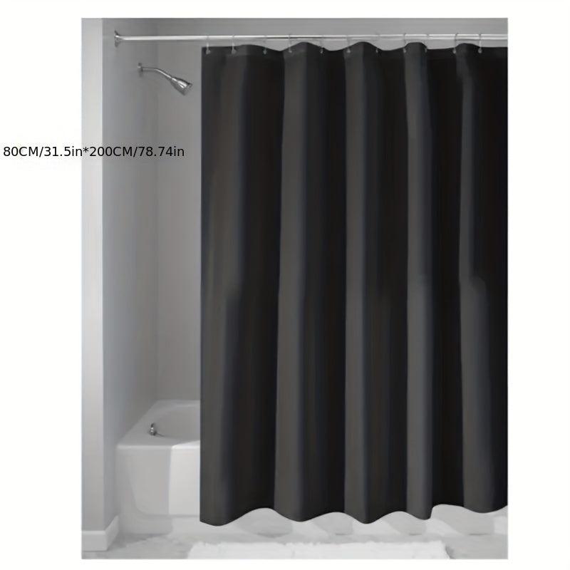 Thickened Bathroom Curtain Waterproof Shower Curtain 31.5x78.74inch