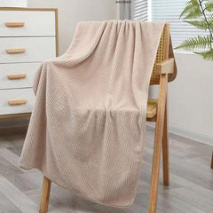 Coral Fleece Bath Towel Soft Absorbent Thicken Towel For Home Bathroom
