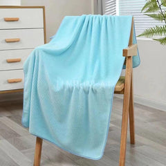 Coral Fleece Bath Towel Soft Absorbent Thicken Towel For Home Bathroom