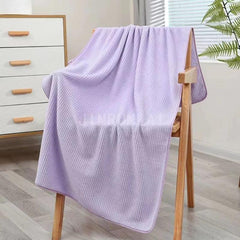Coral Fleece Bath Towel Soft Absorbent Thicken Towel For Home Bathroom