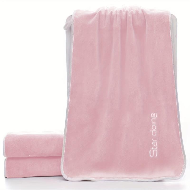 3pc Bathroom Towel Set Absorbent Quick Drying Shower Towel