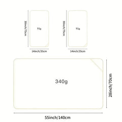 3pc Bathroom Towel Set Absorbent Quick Drying Shower Towel