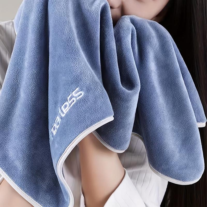 3pc Bathroom Towel Set Absorbent Quick Drying Shower Towel