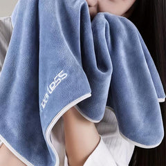 3pc Bathroom Towel Set Absorbent Quick Drying Shower Towel