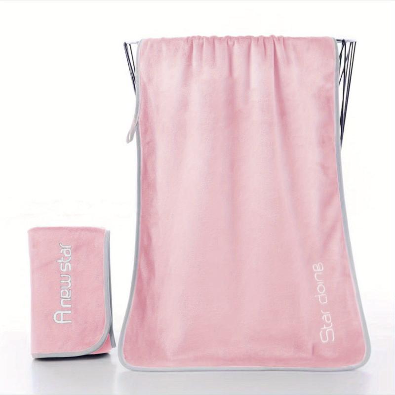 3pc Bathroom Towel Set Absorbent Quick Drying Shower Towel