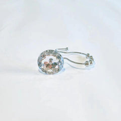 12pcs Rhinestone Shower Curtain Hooks Decorative Bathroom Accessories