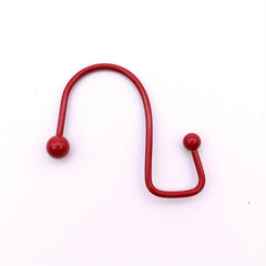 12pcs Shower Curtain Hook Rings Waterproof Metal Material Bathroom Accessories
