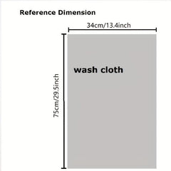 1pc Bear Hand Towel Cotton Woven Jacquard Face Towel