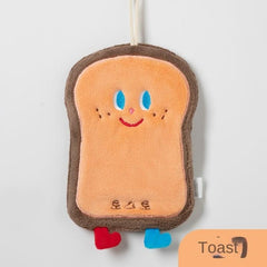 Cartoon Fingertip Towel Hanging Towel Soft Absorbent Handkerchief
