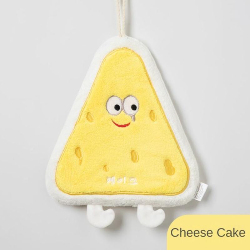 Cartoon Fingertip Towel Hanging Towel Soft Absorbent Handkerchief