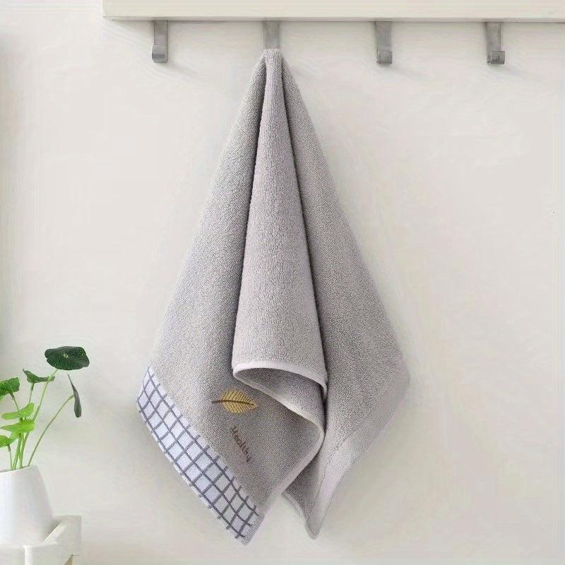 Leaf Pattern Hand Towel Strong Water Absorption