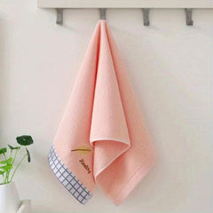 Leaf Pattern Hand Towel Strong Water Absorption