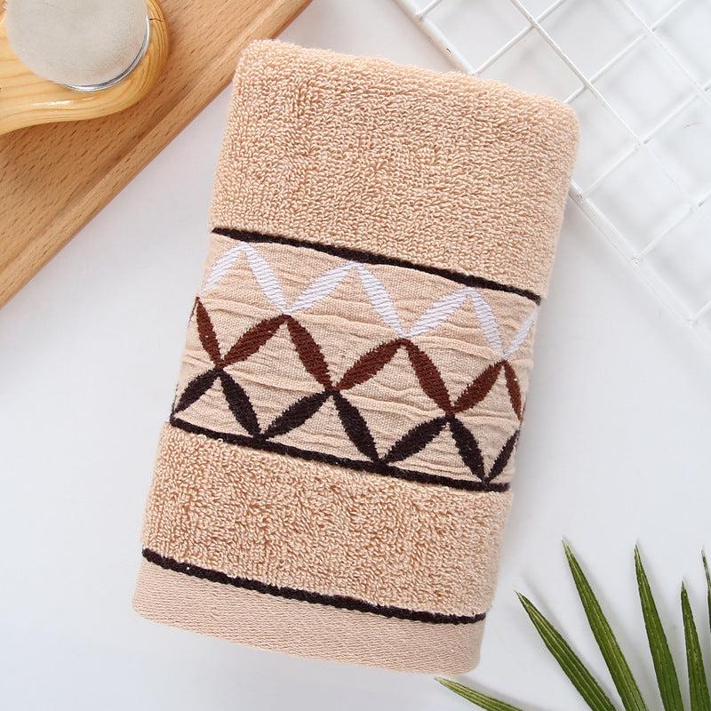 Four Leaf Printed Hand Towel Soft Face Towel Absorbent
