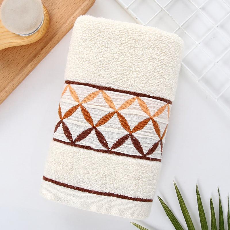 Four Leaf Printed Hand Towel Soft Face Towel Absorbent