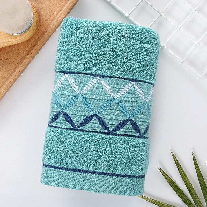 Four Leaf Printed Hand Towel Soft Face Towel Absorbent