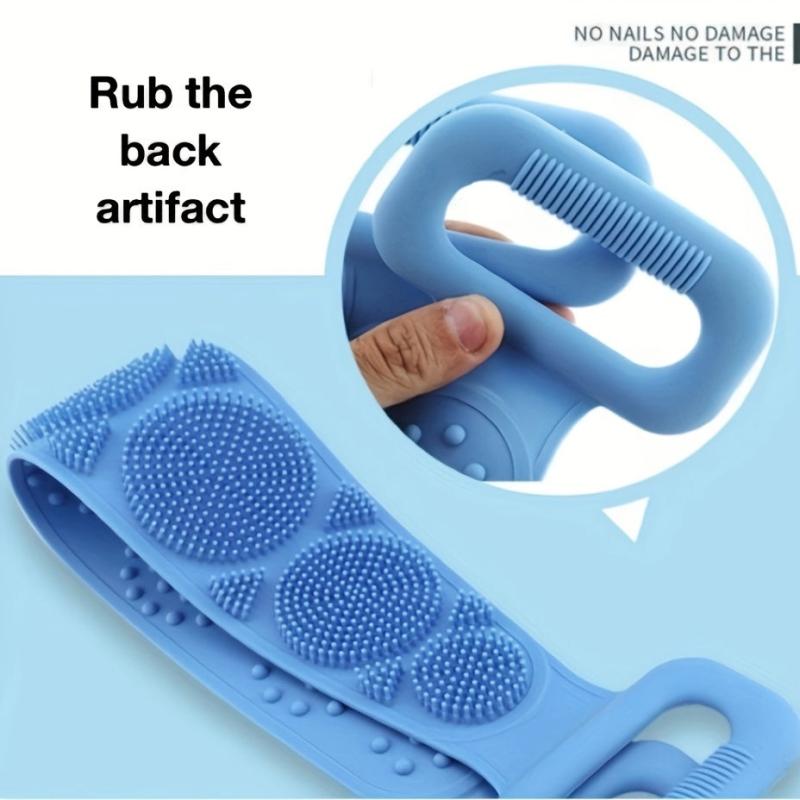 Silicone Back Scrubber Exfoliating Body Scrubber Bath Body Brush
