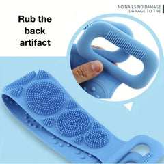 Silicone Back Scrubber Exfoliating Body Scrubber Bath Body Brush