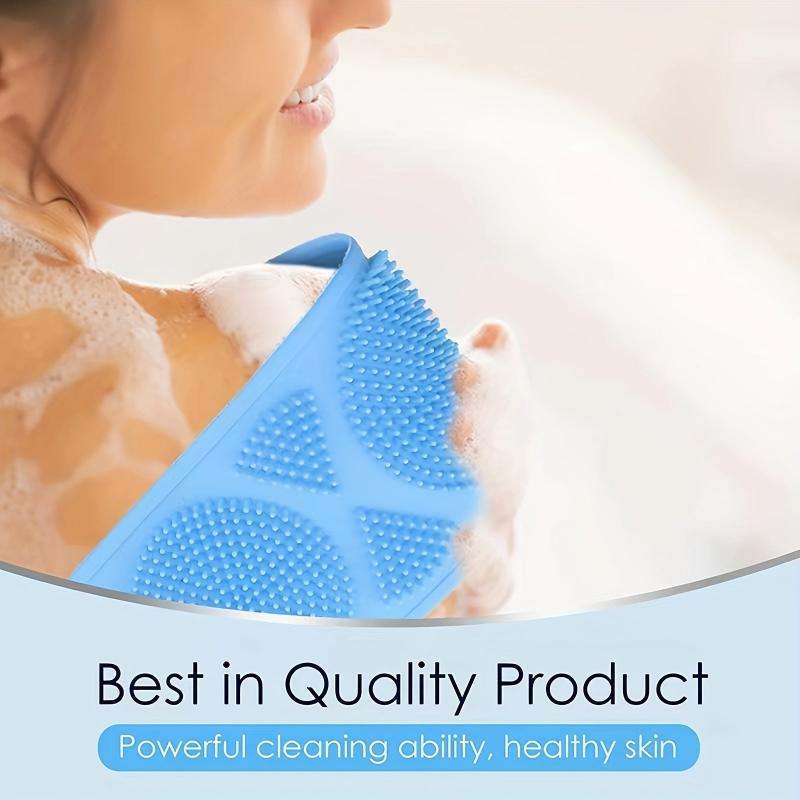 Silicone Back Scrubber Exfoliating Body Scrubber Bath Body Brush