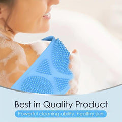 Silicone Back Scrubber Exfoliating Body Scrubber Bath Body Brush