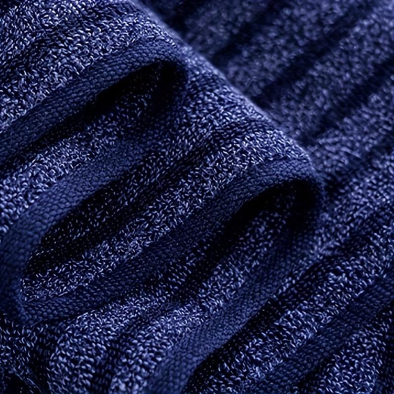 Cotton Striped Hand Towel Soft Absorbent Bathing Wipe Quick Drying Towel