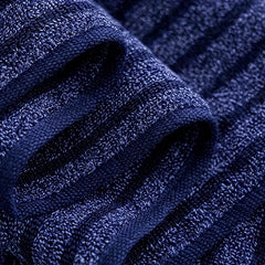 Cotton Striped Hand Towel Soft Absorbent Bathing Wipe Quick Drying Towel