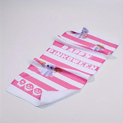 Pink Ghost Pattern Hand Towel Microfiber Soft Skin-friendly Face Towel