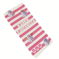 Pink Ghost Pattern Hand Towel Microfiber Soft Skin-friendly Face Towel