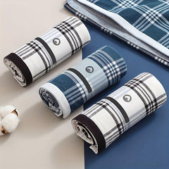 5pcs Japanese Face Towel Thickened Household Handkerchiefs