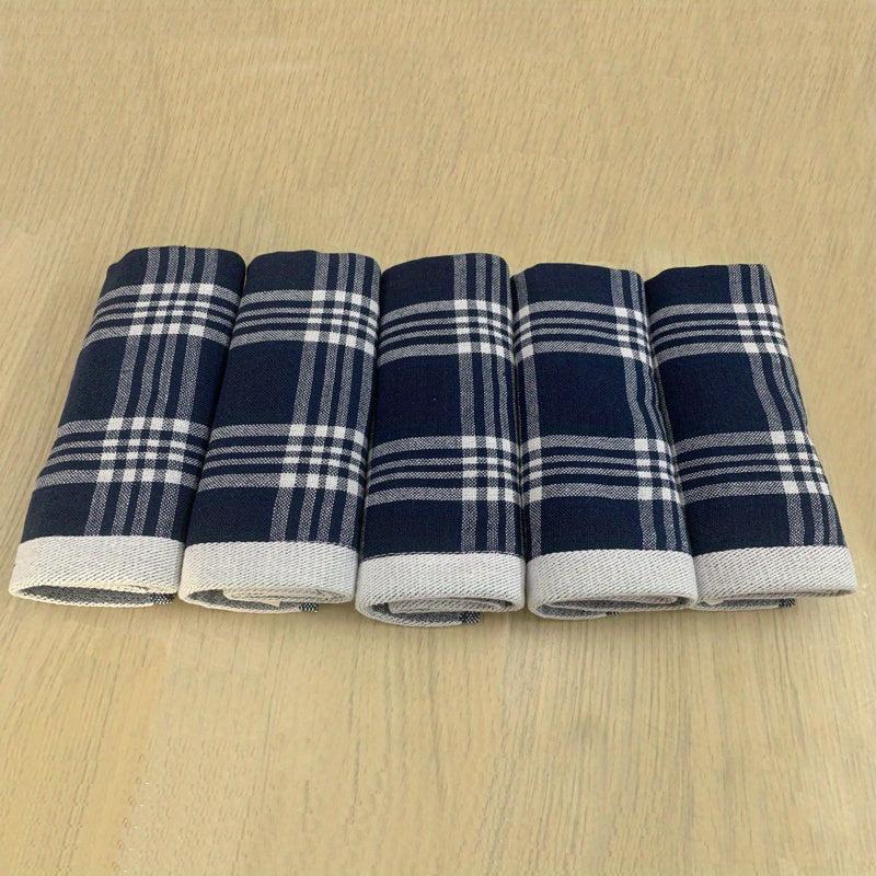 5pcs Japanese Face Towel Thickened Household Handkerchiefs
