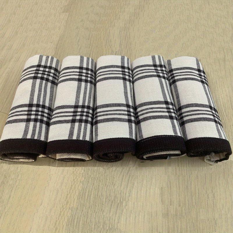 5pcs Japanese Face Towel Thickened Household Handkerchiefs