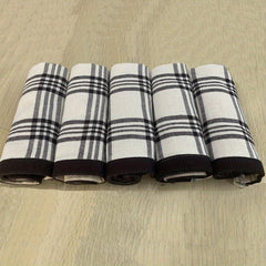 5pcs Japanese Face Towel Thickened Household Handkerchiefs