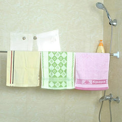 Telescopic Shower Curtain Rod Stainless Steel Rust Proof