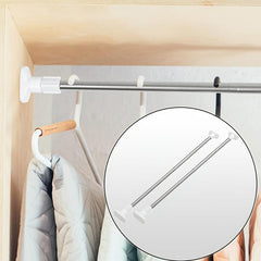 Telescopic Shower Curtain Rod Stainless Steel Rust Proof
