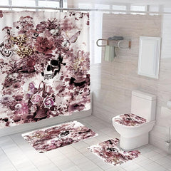 Printed Waterproof Shower Curtain for Bathroom Halloween Decor