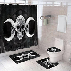 Printed Waterproof Shower Curtain for Bathroom Halloween Decor