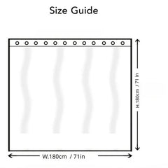 Printed Waterproof Shower Curtain for Bathroom Halloween Decor