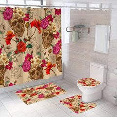 Printed Waterproof Shower Curtain for Bathroom Halloween Decor